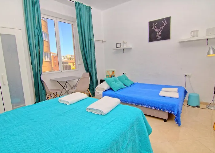 Quarto em Acomodações Particulares Cost Mercado Málaga